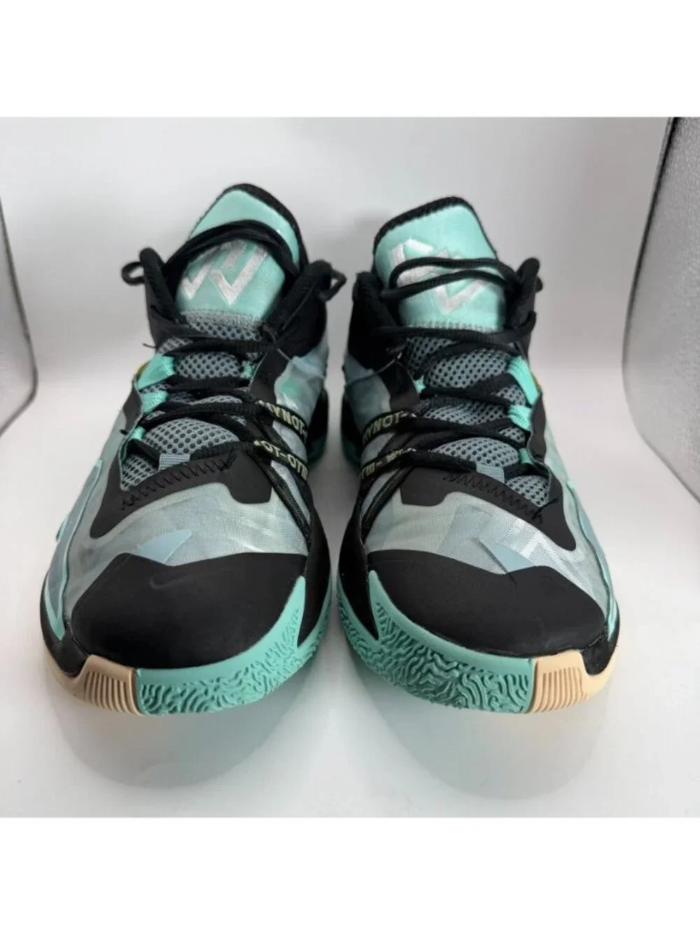 Nike Air Jordan Why Not Zer0.5 Basketball Shoes Black/Teal US 9 EU 42.5